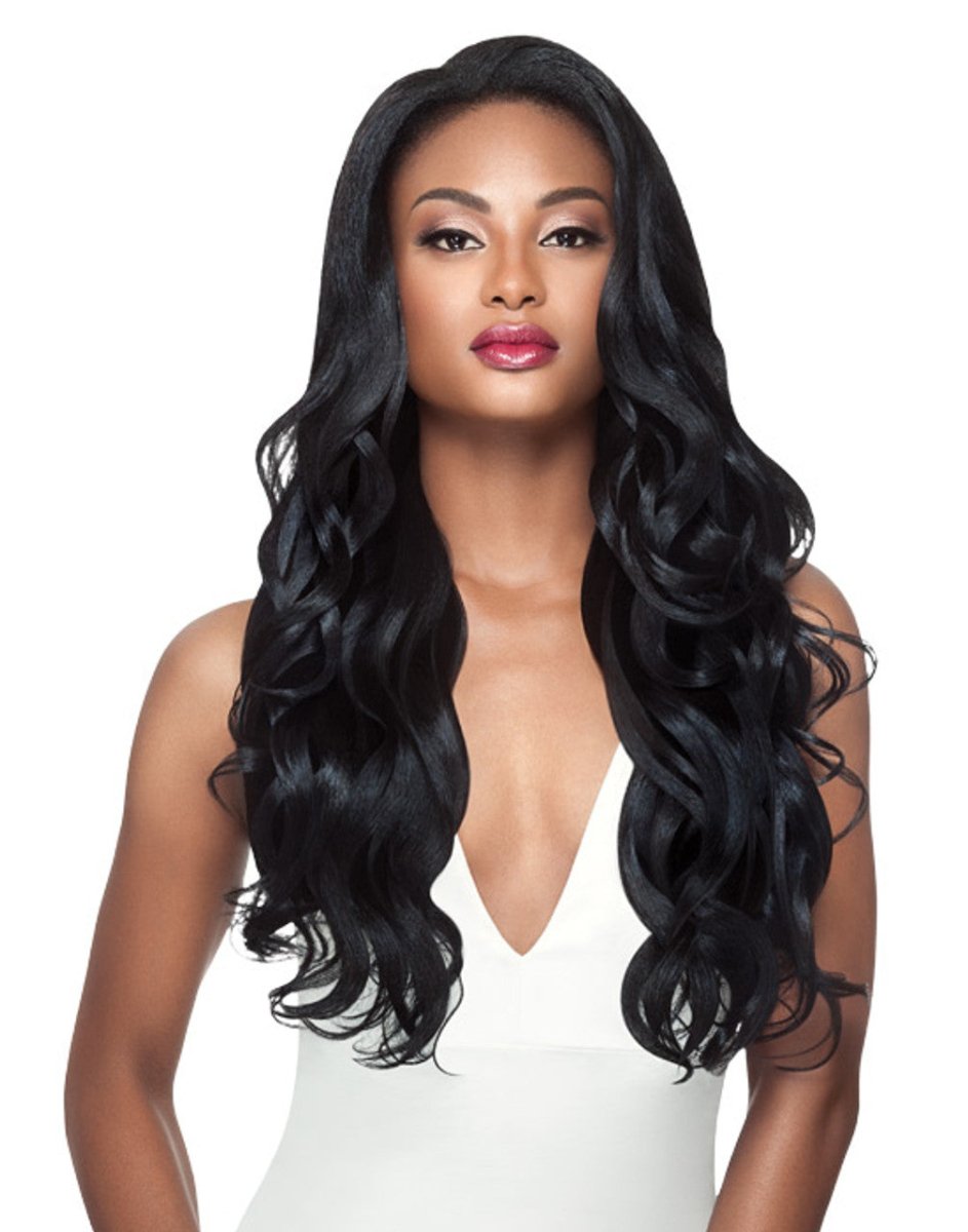 Outre Quick Weave Ameena Synthetic Half Wig