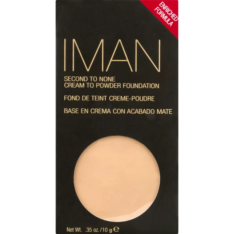 Iman Second to None Cream to Powder Foundation 10g