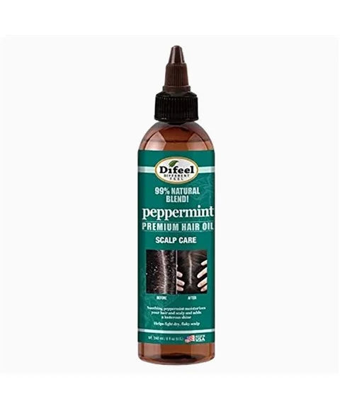 Difeel 99% Blend Peppermint Premium Hair Oil Scalp Care