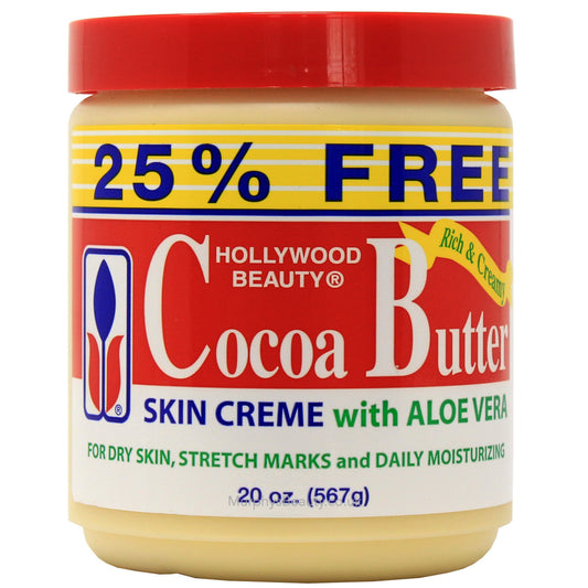 Hollywood Beauty Cocoa Butter sckin Creme with Aloe Vera