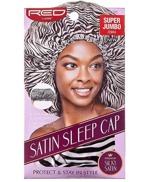 Red By Kiss Satin Sleep Cap Super Jumbo