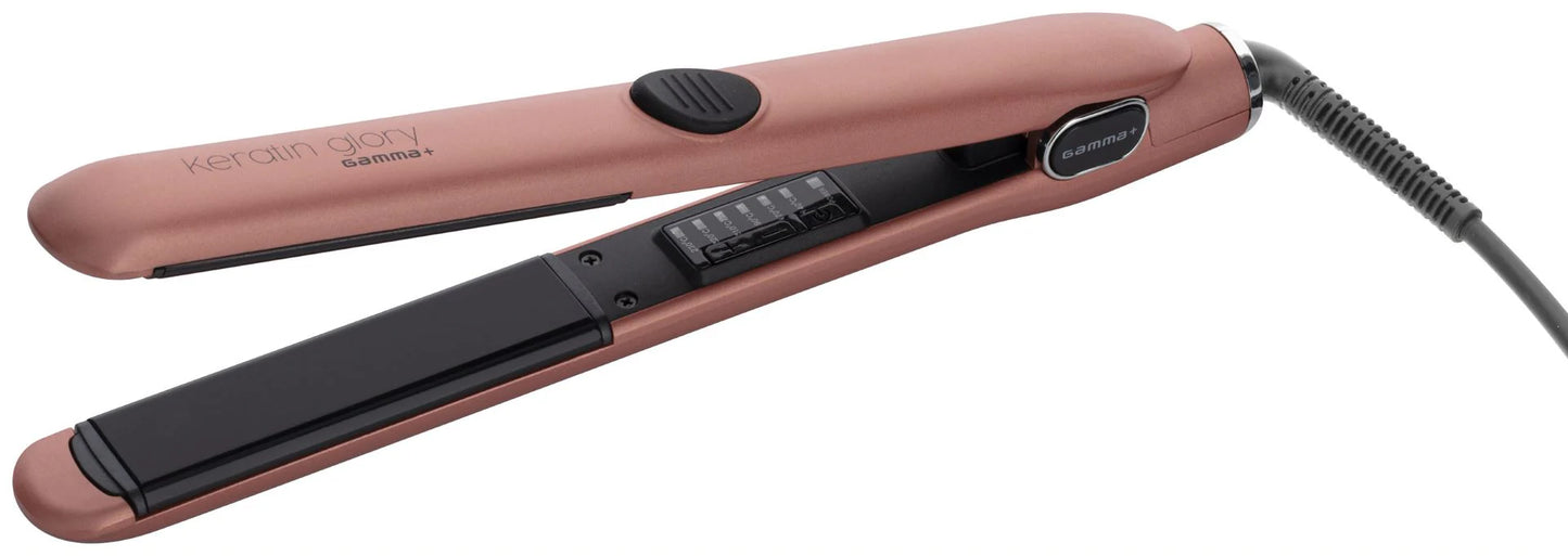 Gamma+ Keratin Glory Straightener Rose Gold