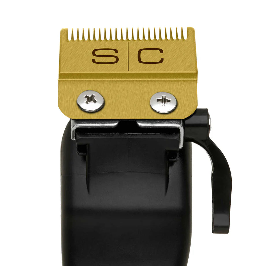 SC StyleCraft Clipper Blade Set - Gold Fade Blade and Gold Slim Deep Blade Set