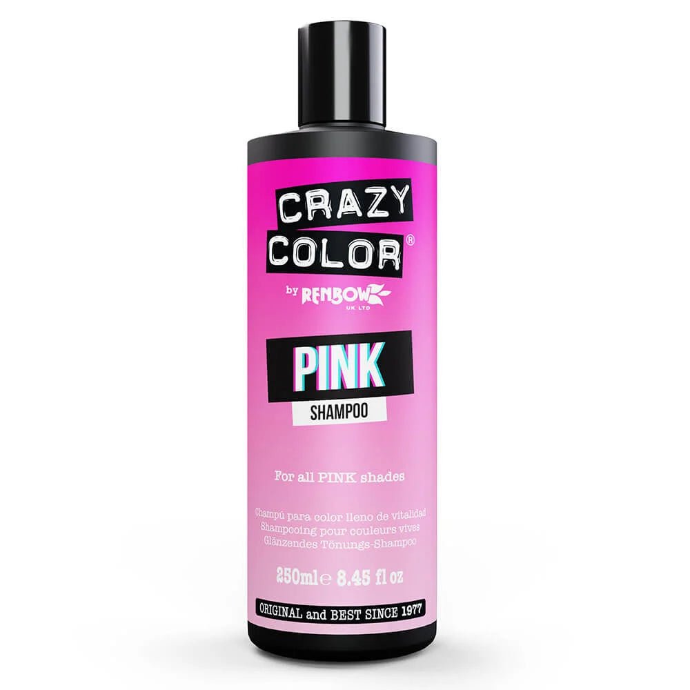 Crazy Colour By Renbow Colour Shampoo (Blue, Pink, Purple or Red) - Southwestsix Cosmetics Crazy Colour By Renbow Colour Shampoo (Blue, Pink, Purple or Red) Shampoo Crazy Colour Southwestsix Cosmetics 5035832007939 Pink Crazy Colour By Renbow Colour Shampoo (Blue, Pink, Purple or Red)