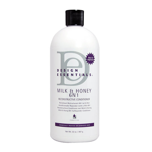 Design Essentials Milk & Honey 6n1 Reconstructive Conditioner 32oz - Southwestsix Cosmetics Design Essentials Milk & Honey 6n1 Reconstructive Conditioner 32oz Shampoo Design Essentials Southwestsix Cosmetics Design Essentials Milk & Honey 6n1 Reconstructive Conditioner 32oz