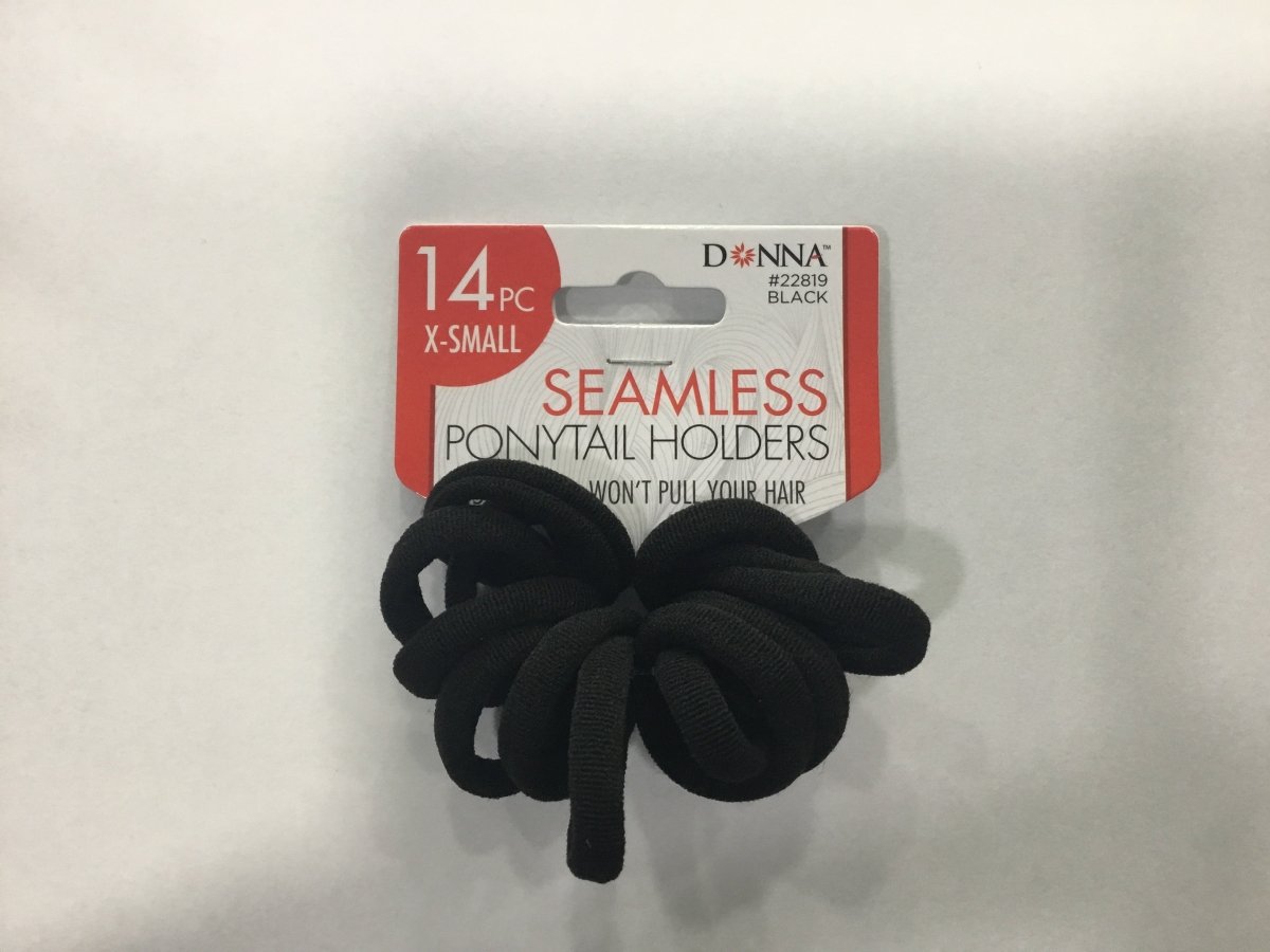 Donna Small Seamless Ponytail Holder - Hair Bands - Southwestsix Cosmetics Donna Small Seamless Ponytail Holder - Hair Bands Accessories Donna Southwestsix Cosmetics 658302228198 X-Small 14pc Donna Small Seamless Ponytail Holder - Hair Bands