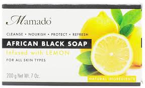 Mamado African black soap with Lemon