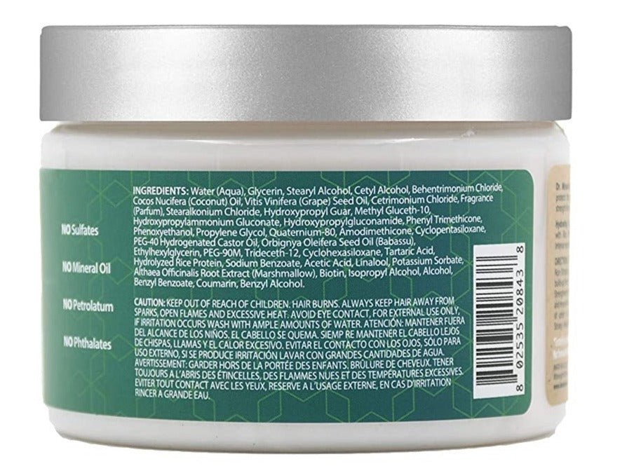 Dr. Miracle's Strong + Healthy - Rice Protein & Babassu Oil Hydrating & Strengthening Deep Conditioner 12oz - Southwestsix Cosmetics Dr. Miracle's Strong + Healthy - Rice Protein & Babassu Oil Hydrating & Strengthening Deep Conditioner 12oz Deep Conditioner Dr. Miracle's Southwestsix Cosmetics 802535208438 Dr. Miracle's Strong + Healthy - Rice Protein & Babassu Oil Hydrating & Strengthening Deep Conditioner 12oz