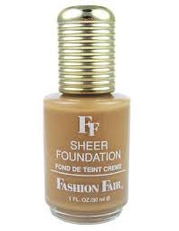 Fashion Fair Sheer Foundation - Southwestsix Cosmetics Fashion Fair Sheer Foundation Foundation Fashion Fair Southwestsix Cosmetics Toffee Tone Caramel Fashion Fair Sheer Foundation