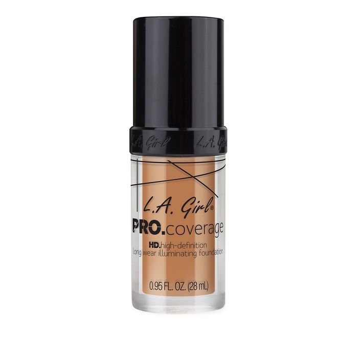 LA Girl PRO Coverge Long Wear Illuminating Foundation - Southwestsix Cosmetics LA Girl PRO Coverge Long Wear Illuminating Foundation Makeup LA Girl Southwestsix Cosmetics Soft Honey LA Girl PRO Coverge Long Wear Illuminating Foundation