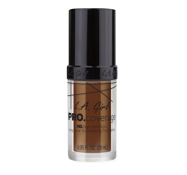 LA Girl PRO Coverge Long Wear Illuminating Foundation - Southwestsix Cosmetics LA Girl PRO Coverge Long Wear Illuminating Foundation Makeup LA Girl Southwestsix Cosmetics Rich Cocoa LA Girl PRO Coverge Long Wear Illuminating Foundation