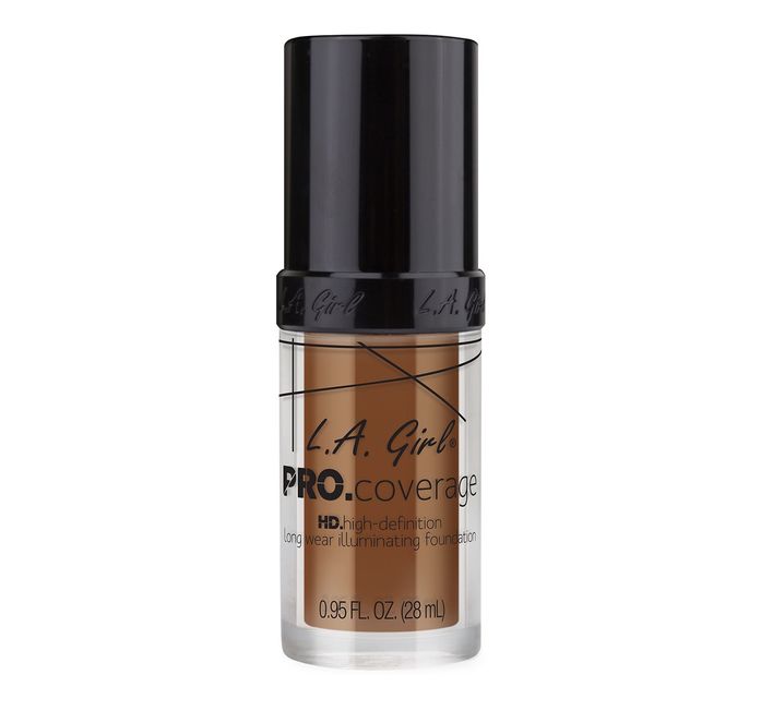 LA Girl PRO Coverge Long Wear Illuminating Foundation - Southwestsix Cosmetics LA Girl PRO Coverge Long Wear Illuminating Foundation Makeup LA Girl Southwestsix Cosmetics Coffee LA Girl PRO Coverge Long Wear Illuminating Foundation