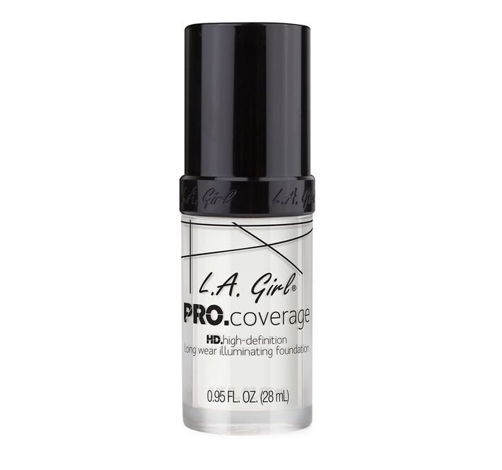 LA Girl PRO Coverge Long Wear Illuminating Foundation - Southwestsix Cosmetics LA Girl PRO Coverge Long Wear Illuminating Foundation Makeup LA Girl Southwestsix Cosmetics White LA Girl PRO Coverge Long Wear Illuminating Foundation