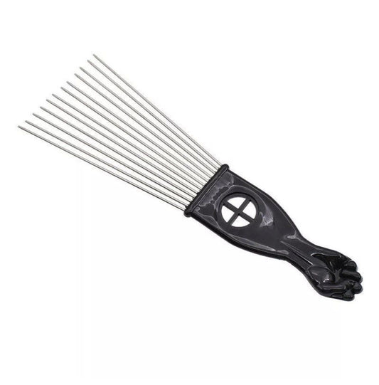 LaBeauté - Fan Metal Afro Pik Combs - Southwestsix Cosmetics LaBeauté - Fan Metal Afro Pik Combs Accessories Labeauté Southwestsix Cosmetics 5060102650614 Long Fan Metal Pik LaBeauté - Fan Metal Afro Pik Combs