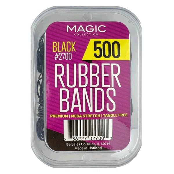 Magic 500 Black Rubber Bands - Southwestsix Cosmetics Magic 500 Black Rubber Bands Southwestsix Cosmetics Southwestsix Cosmetics 63622702700 Magic 500 Black Rubber Bands