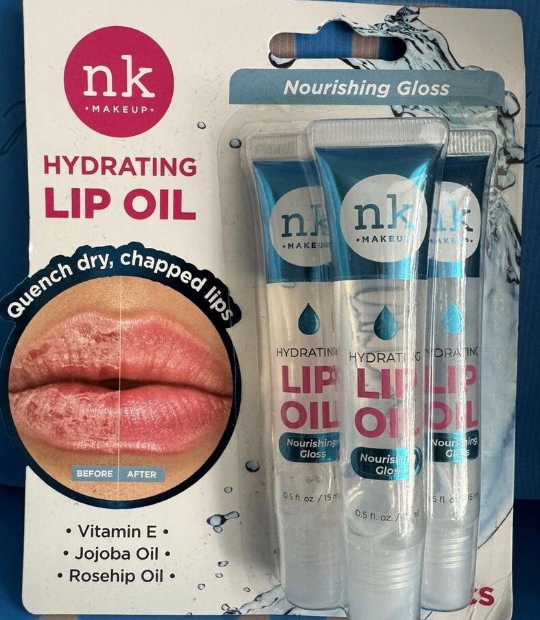 NK Makeup - Hydrating Lip Oil - 3 Pack Set - Southwestsix Cosmetics NK Makeup - Hydrating Lip Oil - 3 Pack Set Southwestsix Cosmetics Southwestsix Cosmetics 607203054207 NK Makeup - Hydrating Lip Oil - 3 Pack Set