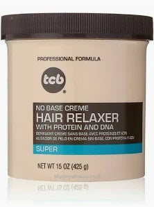 TCB No Base Creme Hair Relaxer With Protein And DNA