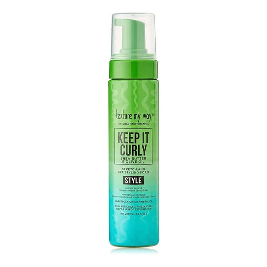 Texture My Way - Keep It Curly - Stretch and Set Styling Foam 8.5oz