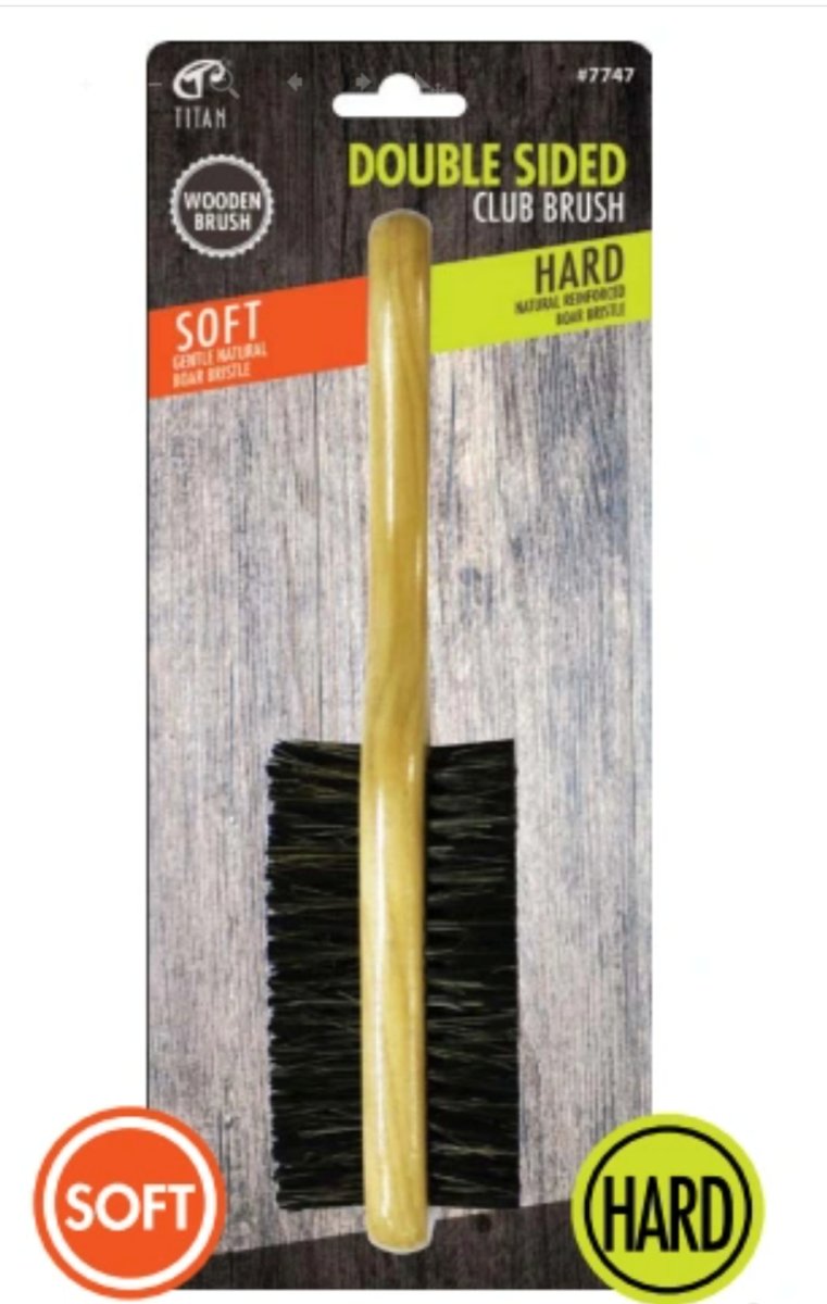 Titan Double Sided Club Brush - Southwestsix Cosmetics Titan Double Sided Club Brush Southwestsix Cosmetics Southwestsix Cosmetics 658302077475 Titan Double Sided Club Brush