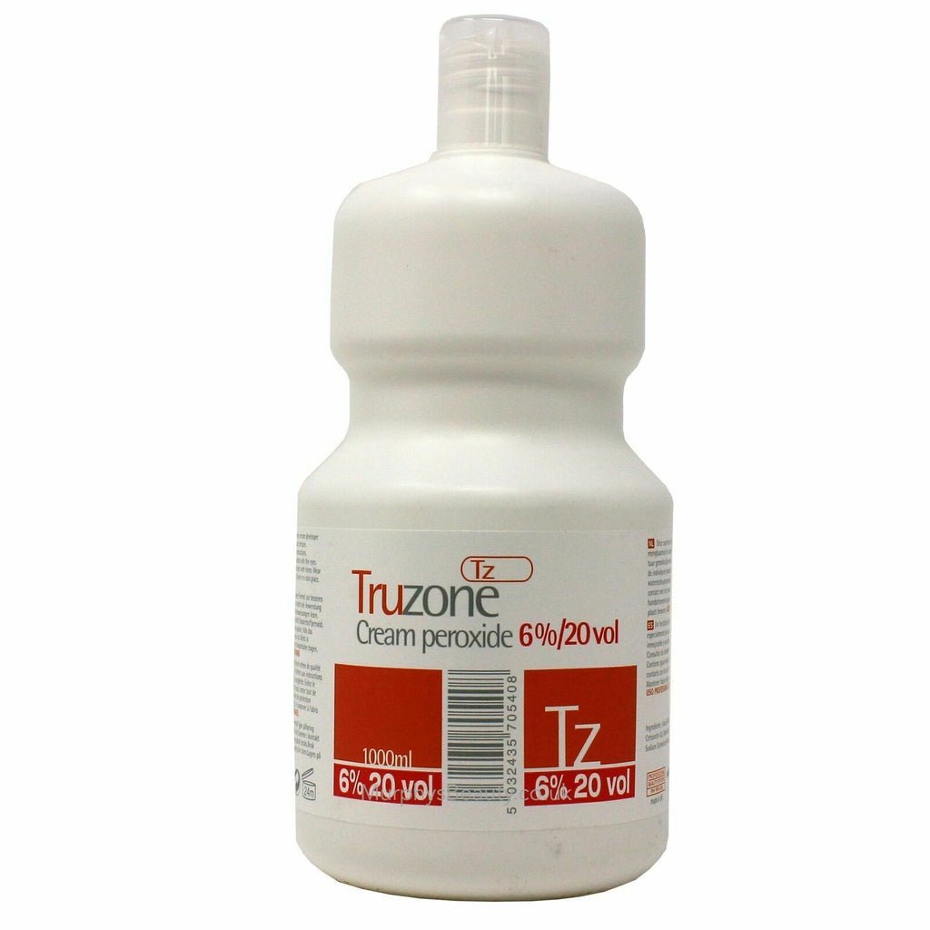 Truzone Cream Peroxide 1L - Southwestsix Cosmetics Truzone Cream Peroxide 1L Southwestsix Cosmetics Southwestsix Cosmetics 6% 20 Vol Truzone Cream Peroxide 1L