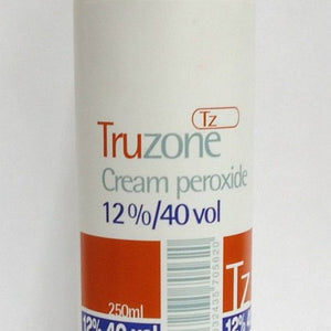 Truzone Cream Peroxide 250ml - Southwestsix Cosmetics Truzone Cream Peroxide 250ml Southwestsix Cosmetics Southwestsix Cosmetics 5032435705620 12% 40 Vol Truzone Cream Peroxide 250ml