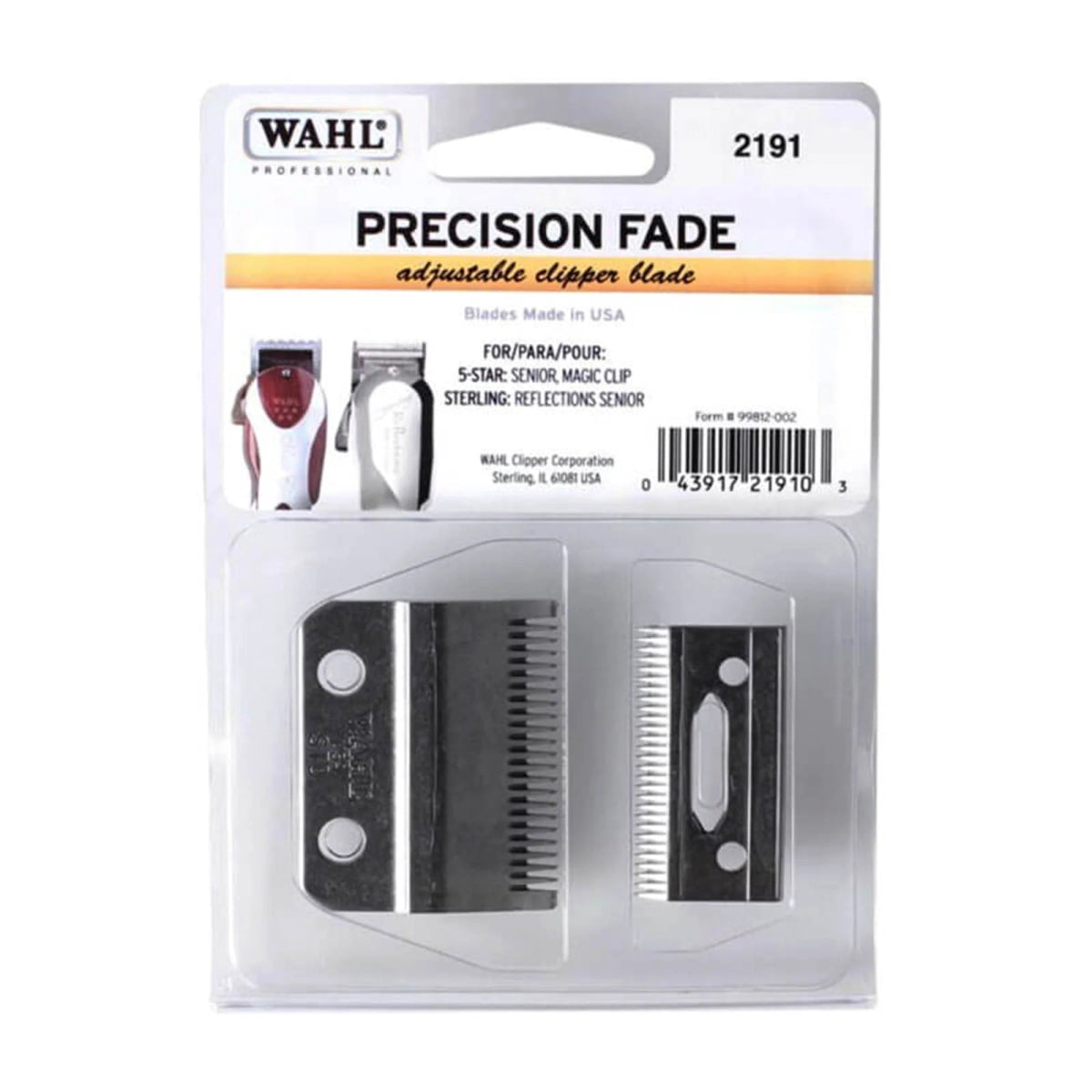 Wahl Precision Fade Adjustable Clipper Blade - Southwestsix Cosmetics Wahl Precision Fade Adjustable Clipper Blade Clipper Blade Wahl Southwestsix Cosmetics 043917219103 Wahl Precision Fade Adjustable Clipper Blade