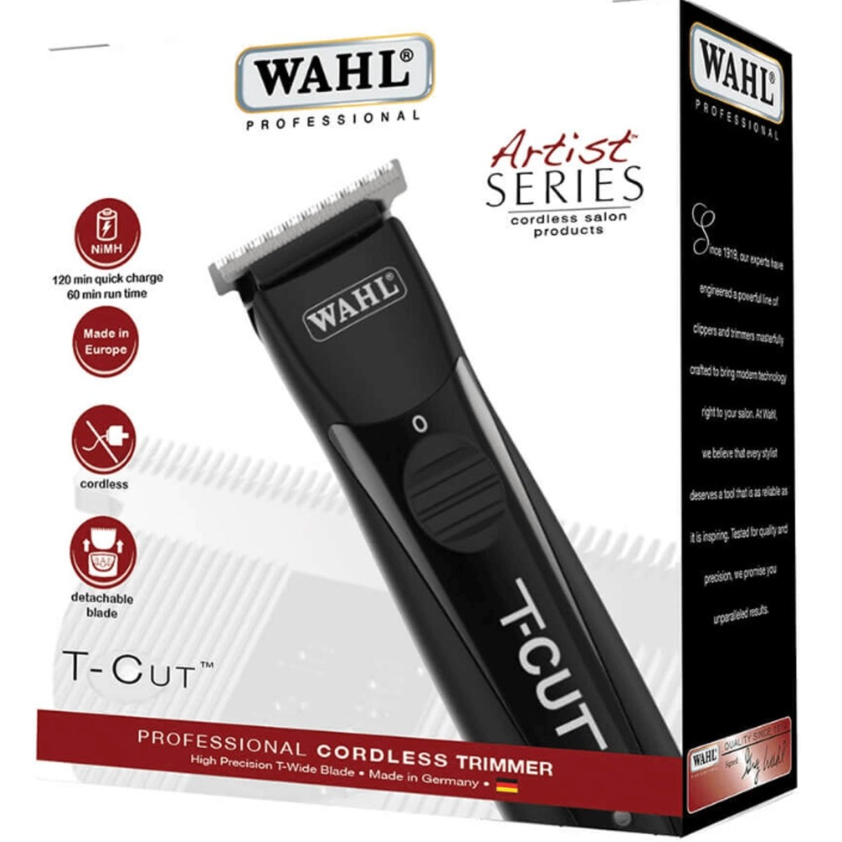 Wahl T - Cut Cordless Trimmer - Southwestsix Cosmetics Wahl T - Cut Cordless Trimmer Hair Clippers & Trimmers Wahl Southwestsix Cosmetics 5037127025819 Wahl T - Cut Cordless Trimmer