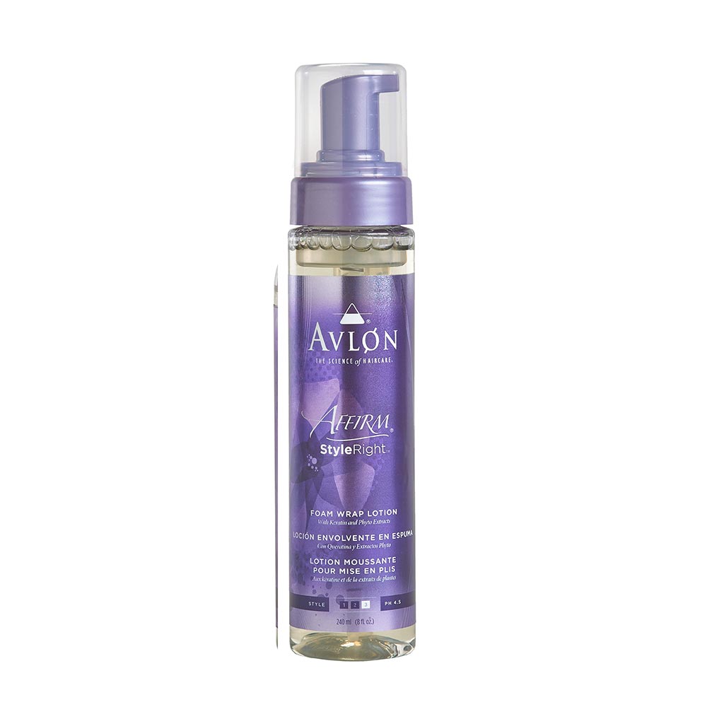 Affirm StyleRight Foam Wrap Lotion - Southwestsix Cosmetics Affirm StyleRight Foam Wrap Lotion Mousse Affirm Southwestsix Cosmetics 8oz Affirm StyleRight Foam Wrap Lotion