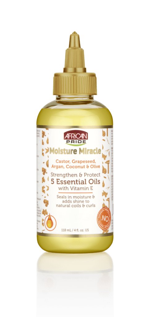 African Pride Moisture Miracle 5 Essential Oils 4oz - Southwestsix Cosmetics African Pride Moisture Miracle 5 Essential Oils 4oz Hair Oil African Pride Southwestsix Cosmetics African Pride Moisture Miracle 5 Essential Oils 4oz