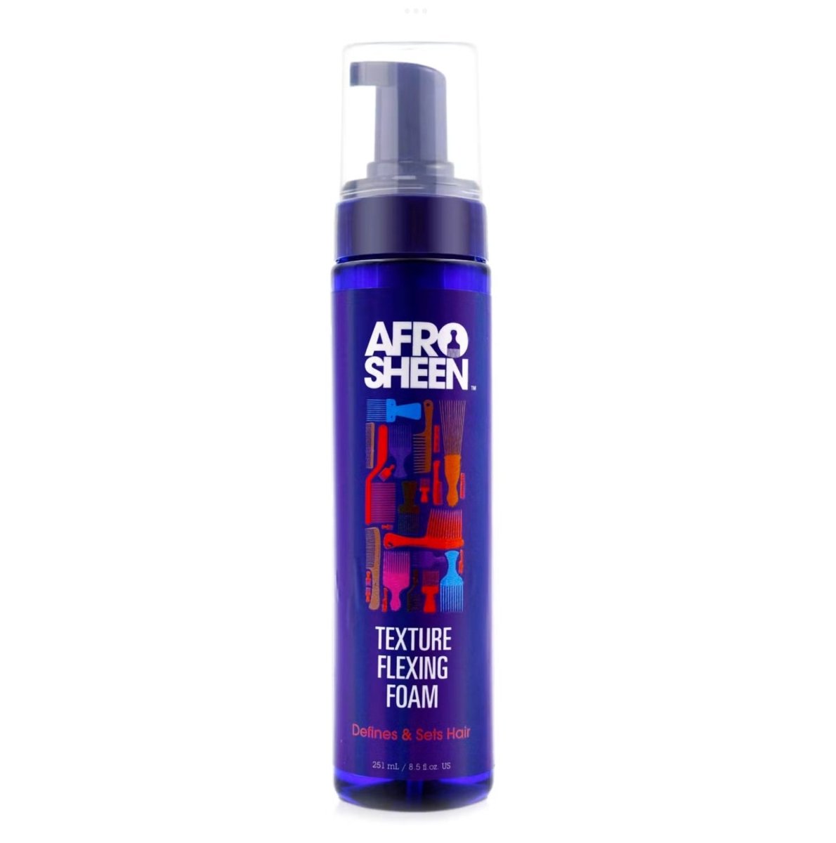 Afro Sheen Texture Flexing Foam 251ml - Southwestsix Cosmetics Afro Sheen Texture Flexing Foam 251ml Afro Sheen Southwestsix Cosmetics 6043634030153 Afro Sheen Texture Flexing Foam 251ml