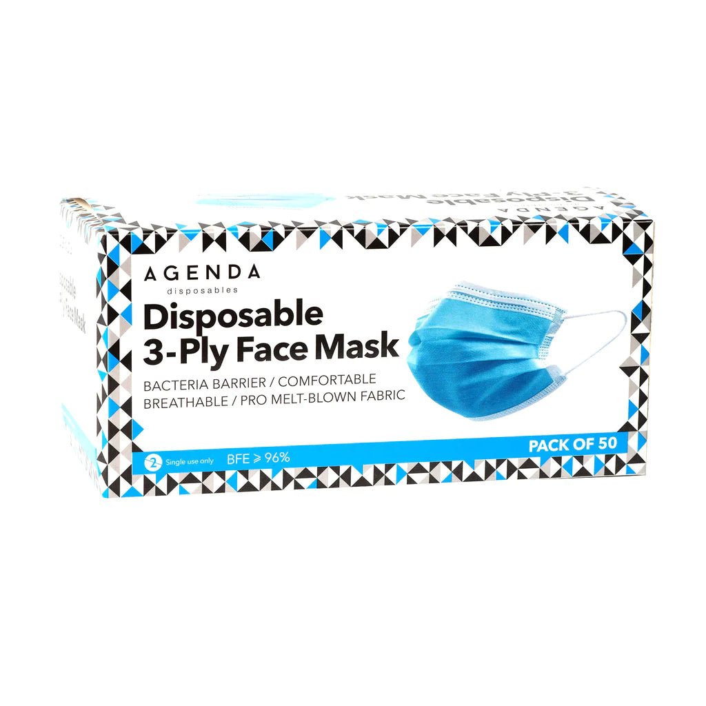 Agenda disposable face mask 50 pcs - Southwestsix Cosmetics Agenda disposable face mask 50 pcs Agenda Southwestsix Cosmetics 5060167724251 Agenda disposable face mask 50 pcs