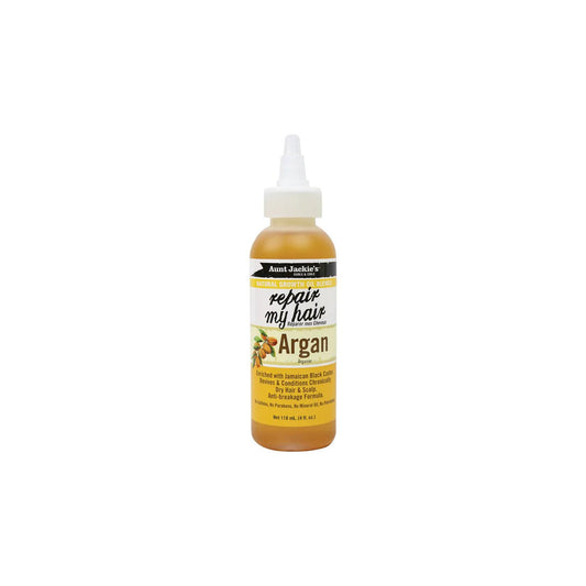 Aunt Jackie’s Argan Repair My Hair Growth Oil 4oz - Southwestsix Cosmetics Aunt Jackie’s Argan Repair My Hair Growth Oil 4oz Hair Oil Aunt Jackie's Southwestsix Cosmetics Aunt Jackie’s Argan Repair My Hair Growth Oil 4oz