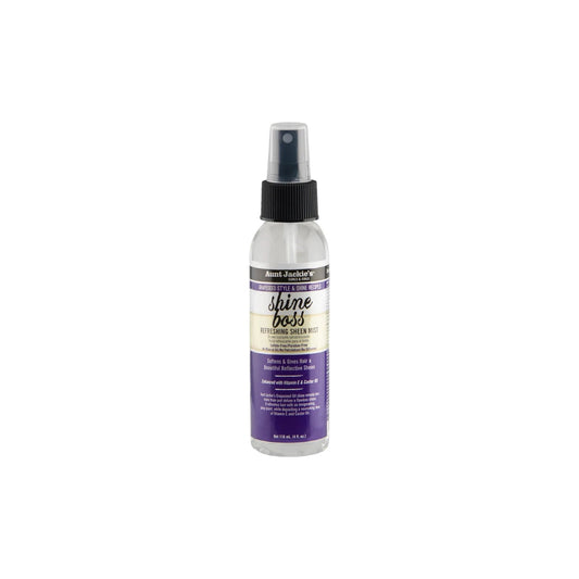 Aunt Jackie’s Grapeseed Shine Boss Refreshing Sheen Mist 4oz - Southwestsix Cosmetics Aunt Jackie’s Grapeseed Shine Boss Refreshing Sheen Mist 4oz Sheen Mist Aunt Jackie's Southwestsix Cosmetics Aunt Jackie’s Grapeseed Shine Boss Refreshing Sheen Mist 4oz