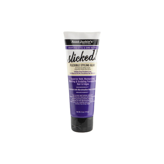 Aunt Jackie’s Grapeseed Slicked Flexible Styling Glue 4oz - Southwestsix Cosmetics Aunt Jackie’s Grapeseed Slicked Flexible Styling Glue 4oz Health & Beauty Aunt Jackie's Southwestsix Cosmetics Aunt Jackie’s Grapeseed Slicked Flexible Styling Glue 4oz