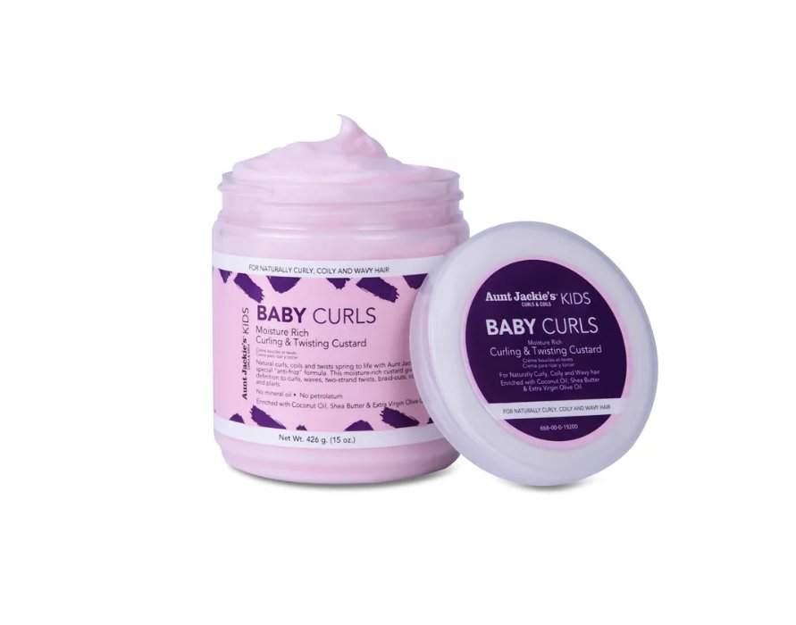 Aunt Jackie’s Kids Baby Curls Moisture Rich Curling & Twisting Custard 15oz - Southwestsix Cosmetics Aunt Jackie’s Kids Baby Curls Moisture Rich Curling & Twisting Custard 15oz Hair Custard Aunt Jackie's Southwestsix Cosmetics Aunt Jackie’s Kids Baby Curls Moisture Rich Curling & Twisting Custard 15oz