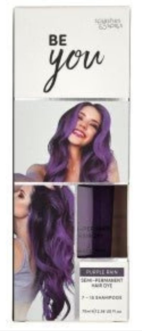 Be You Purple Rain Semi Permanent Hair Dye - Southwestsix Cosmetics Be You Purple Rain Semi Permanent Hair Dye Hair Dyes Be You Southwestsix Cosmetics 5060448782628 Purple Rain Be You Purple Rain Semi Permanent Hair Dye