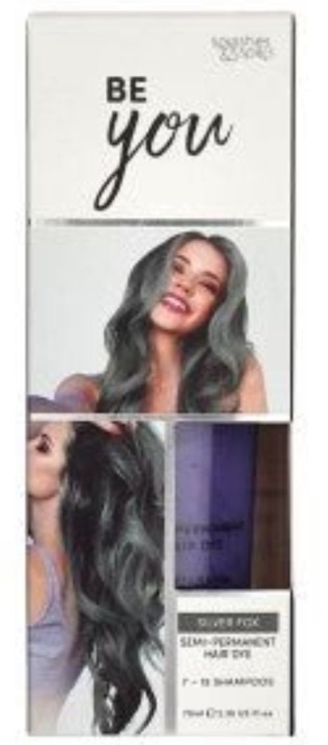 Be You Silver Fox Semi Permanent Hair Dye - Southwestsix Cosmetics Be You Silver Fox Semi Permanent Hair Dye Hair Dyes Be You Southwestsix Cosmetics 5060448782666 Silver fox Be You Silver Fox Semi Permanent Hair Dye