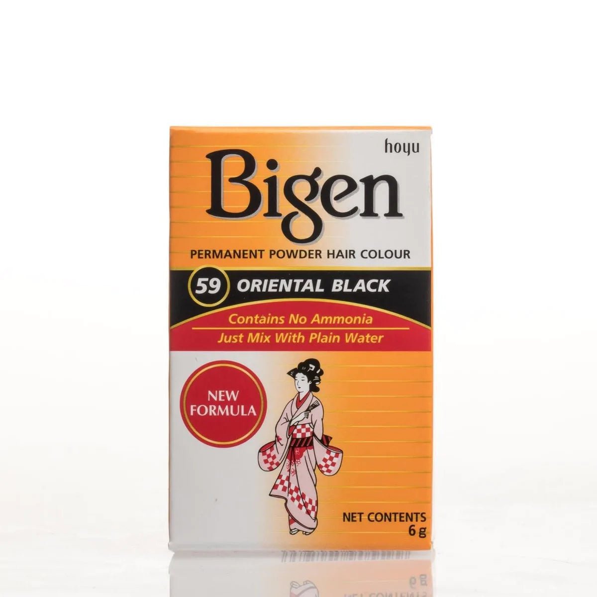 Bigen Permanent Hair Powder - Southwestsix Cosmetics Bigen Permanent Hair Powder Bigen Southwestsix Cosmetics 55-VXGQ-DC6M 4987205905599 59 - Oriental Black Bigen Permanent Hair Powder