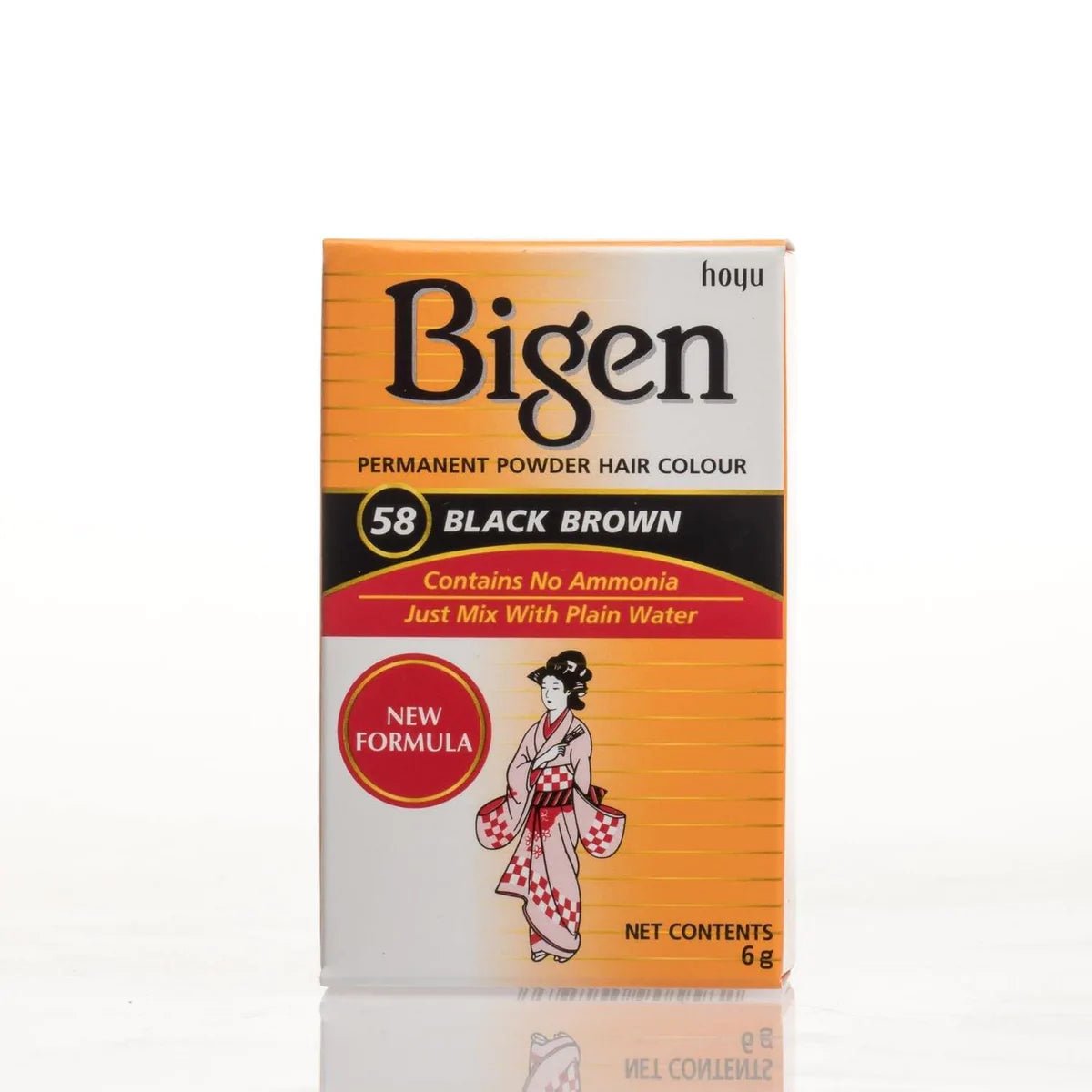 Bigen Permanent Hair Powder - Southwestsix Cosmetics Bigen Permanent Hair Powder Bigen Southwestsix Cosmetics 26 - Golden Brown Bigen Permanent Hair Powder