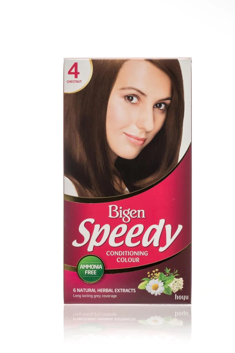 Bigen Women's Speedy Conditioning Colour - Chestnut - Southwestsix Cosmetics Bigen Women's Speedy Conditioning Colour - Chestnut Hair Dyes Bigen Southwestsix Cosmetics Bigen Women's Speedy Conditioning Colour - Chestnut