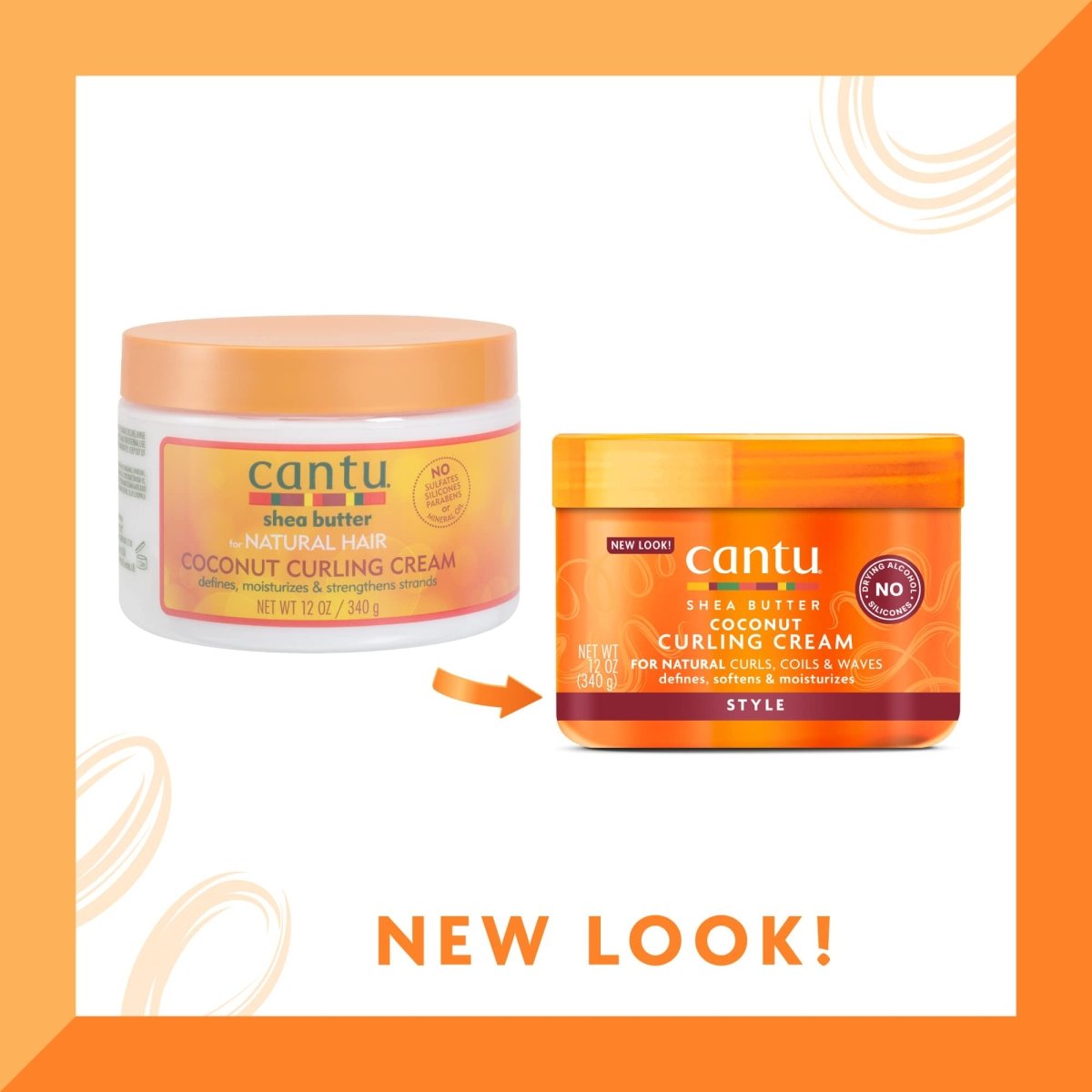 Cantu Shea Butter Coconut Curling Cream - Southwestsix Cosmetics Cantu Shea Butter Coconut Curling Cream Southwestsix Cosmetics Southwestsix Cosmetics 817513010033 Cantu Shea Butter Coconut Curling Cream