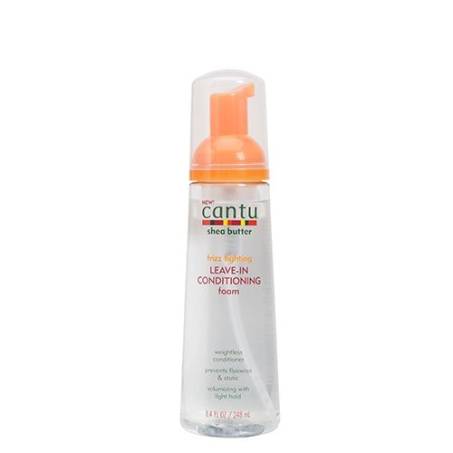 Cantu Shea Butter Frizz Fighting Leave-In Conditioning Foam - Southwestsix Cosmetics Cantu Shea Butter Frizz Fighting Leave-In Conditioning Foam Mousse Cantu Southwestsix Cosmetics Cantu Shea Butter Frizz Fighting Leave-In Conditioning Foam