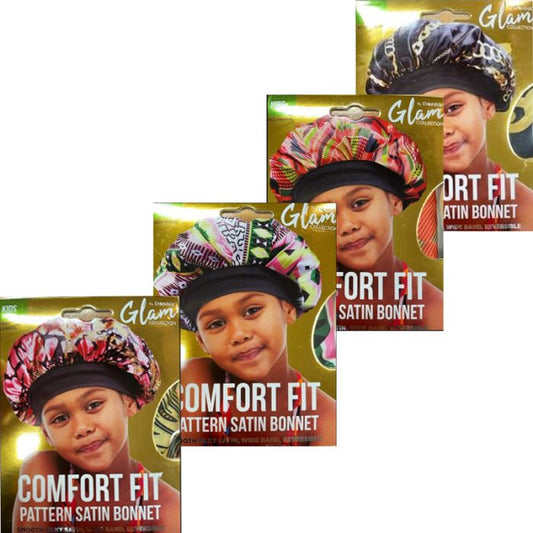 Comfort Fit Pattern Satin Bonnet - Glam Collection - Southwestsix Cosmetics Comfort Fit Pattern Satin Bonnet - Glam Collection Accessories Donna Southwestsix Cosmetics 658302270043 Comfort Fit Pattern Satin Bonnet - Glam Collection