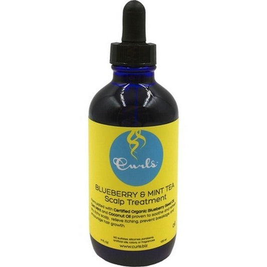 Curls Blueberry & Mint Tea Scalp Treatment Oil - Southwestsix Cosmetics Curls Blueberry & Mint Tea Scalp Treatment Oil Scalp Treatment Curls Southwestsix Cosmetics Curls Blueberry & Mint Tea Scalp Treatment Oil