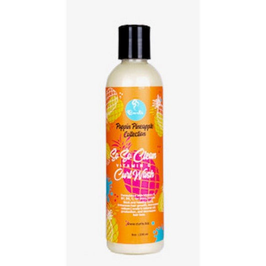 Curls Poppin Pineapple Curl Wash 8oz - Southwestsix Cosmetics Curls Poppin Pineapple Curl Wash 8oz Shampoo Curls Southwestsix Cosmetics Curls Poppin Pineapple Curl Wash 8oz