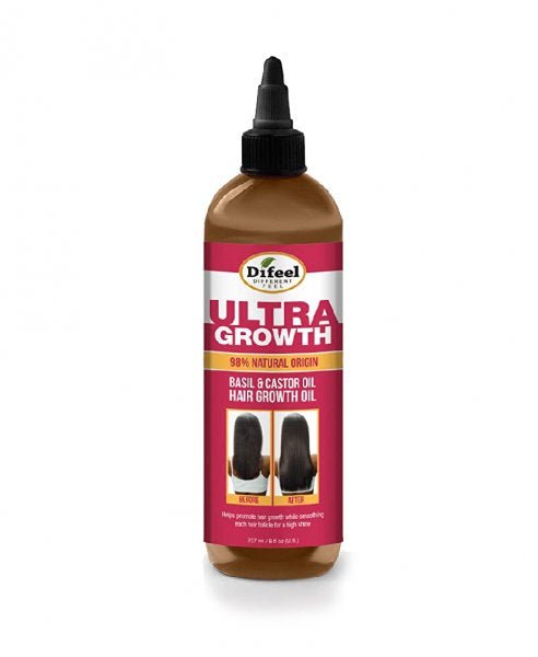 Difeel: Ultra Growth - Basil & Castor Hair Oil - Southwestsix Cosmetics Difeel: Ultra Growth - Basil & Castor Hair Oil Hair Oil Difeel Southwestsix Cosmetics Difeel: Ultra Growth - Basil & Castor Hair Oil