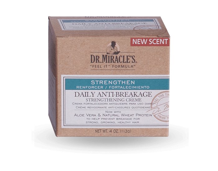 Dr.Miracle's Daily Anti-Breakage Strengthening Creme 4oz - Southwestsix Cosmetics Dr.Miracle's Daily Anti-Breakage Strengthening Creme 4oz Hair Creme Dr. Miracle's Southwestsix Cosmetics Dr.Miracle's Daily Anti-Breakage Strengthening Creme 4oz