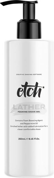 Etch Lather Foaming Shave Gel 250ml - Southwestsix Cosmetics Etch Lather Foaming Shave Gel 250ml Shaving Gel Etch Southwestsix Cosmetics 0735850227818 Etch Lather Foaming Shave Gel 250ml