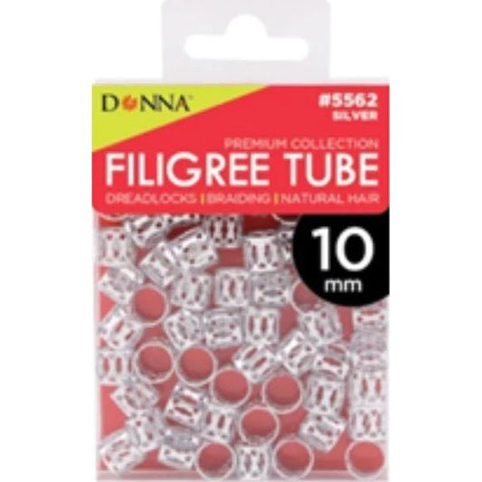 Filigree Tube - Silver - Southwestsix Cosmetics Filigree Tube - Silver Accessories Donna Southwestsix Cosmetics 658302057354 Filigree Tube - Silver