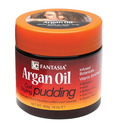 IC Fantasia Argan OilCurl Style Pudding 16oz - Southwestsix Cosmetics IC Fantasia Argan OilCurl Style Pudding 16oz Curling Creme IC Fantasia Southwestsix Cosmetics IC Fantasia Argan OilCurl Style Pudding 16oz